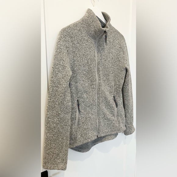 Stio Sweetwater Fleece Jacket Women’s Small Gray Outdoors Hiking Full Zip - Picture 2 of 10